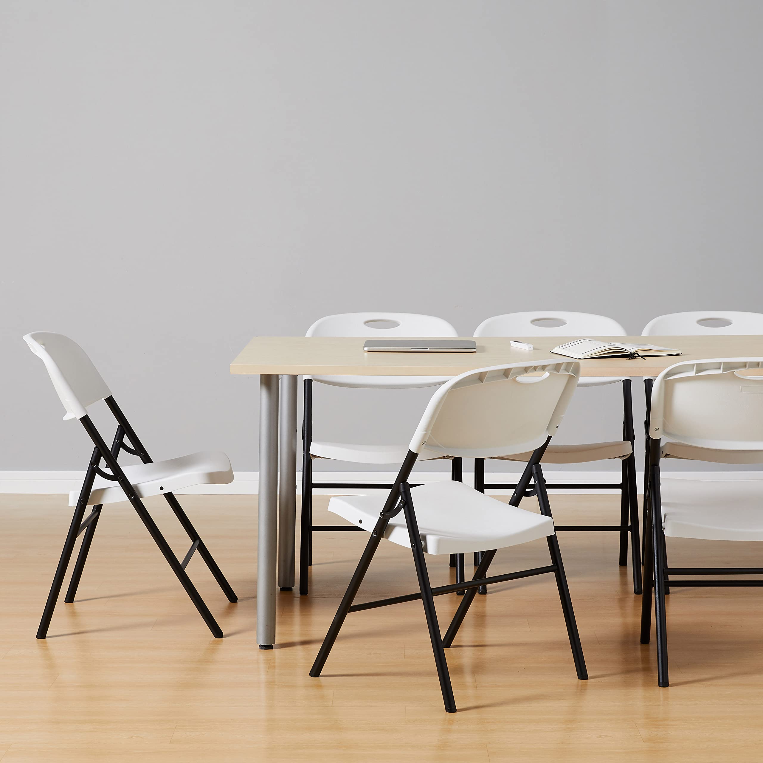 White Folding Table 4pc
