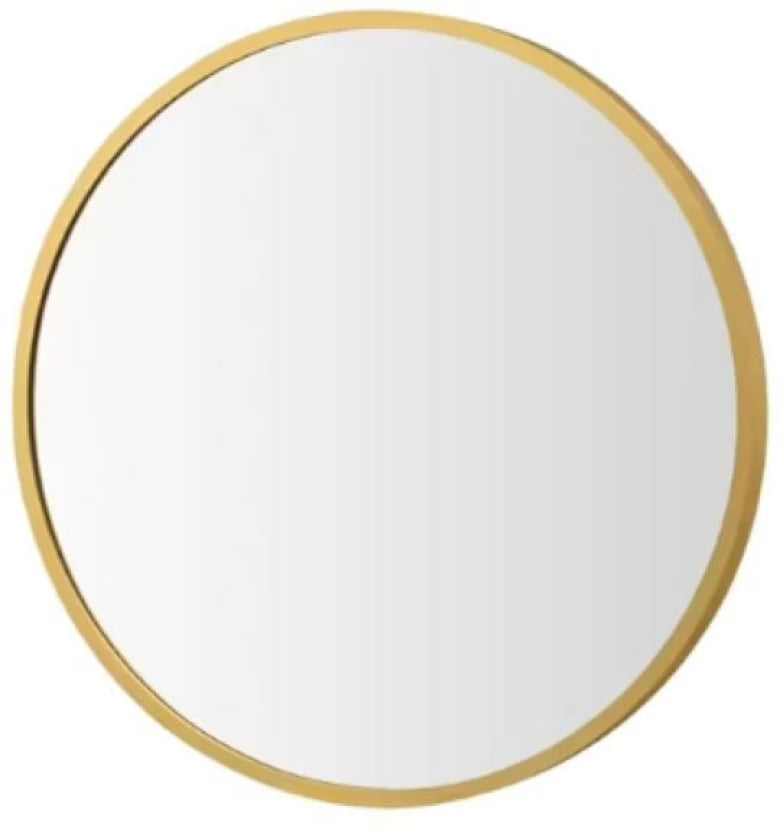 3A Gold Round Bathroom Mirror