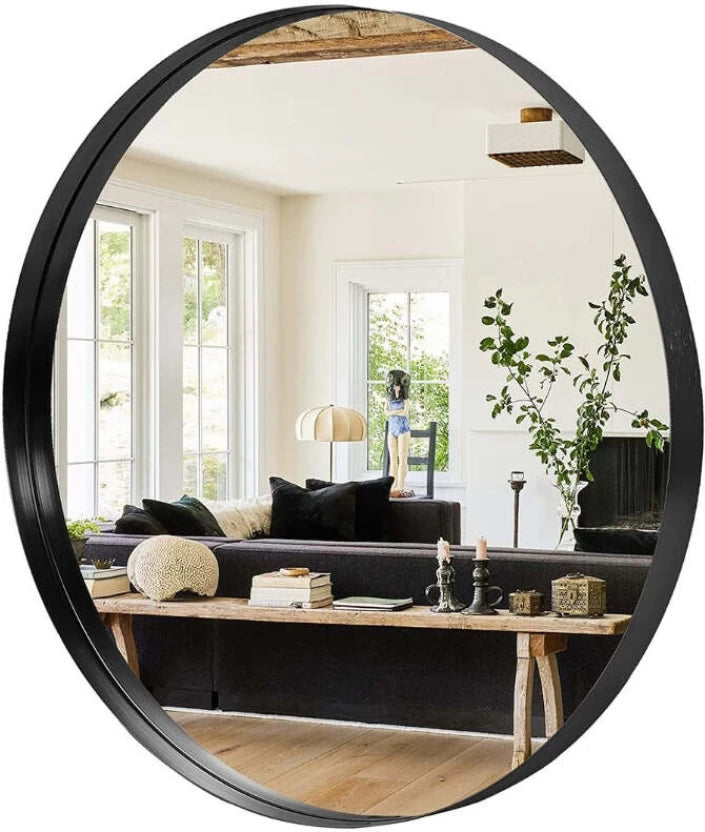 Volamor Large Round Decorative Mirror