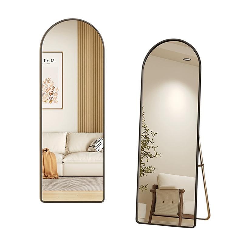 160x50 standing gold mirror