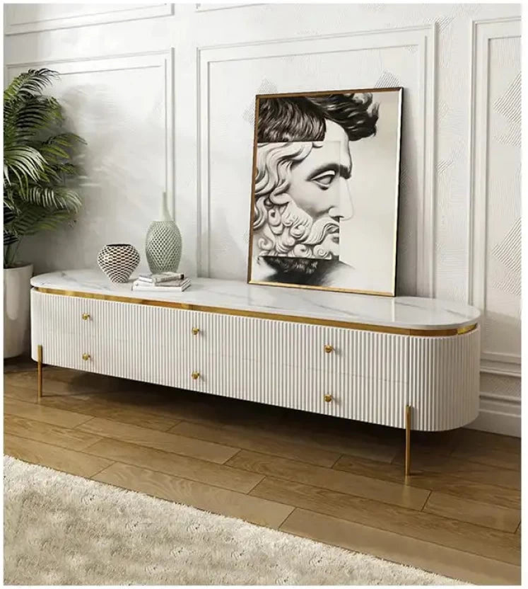 Furniture 20-2040 Carousel TV Stand Engineered Wood