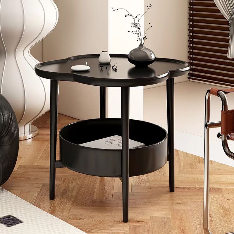 Noir Bloom Side Table